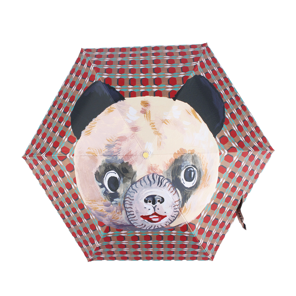 Panda Baby Pattern Print Foldable Umbrella